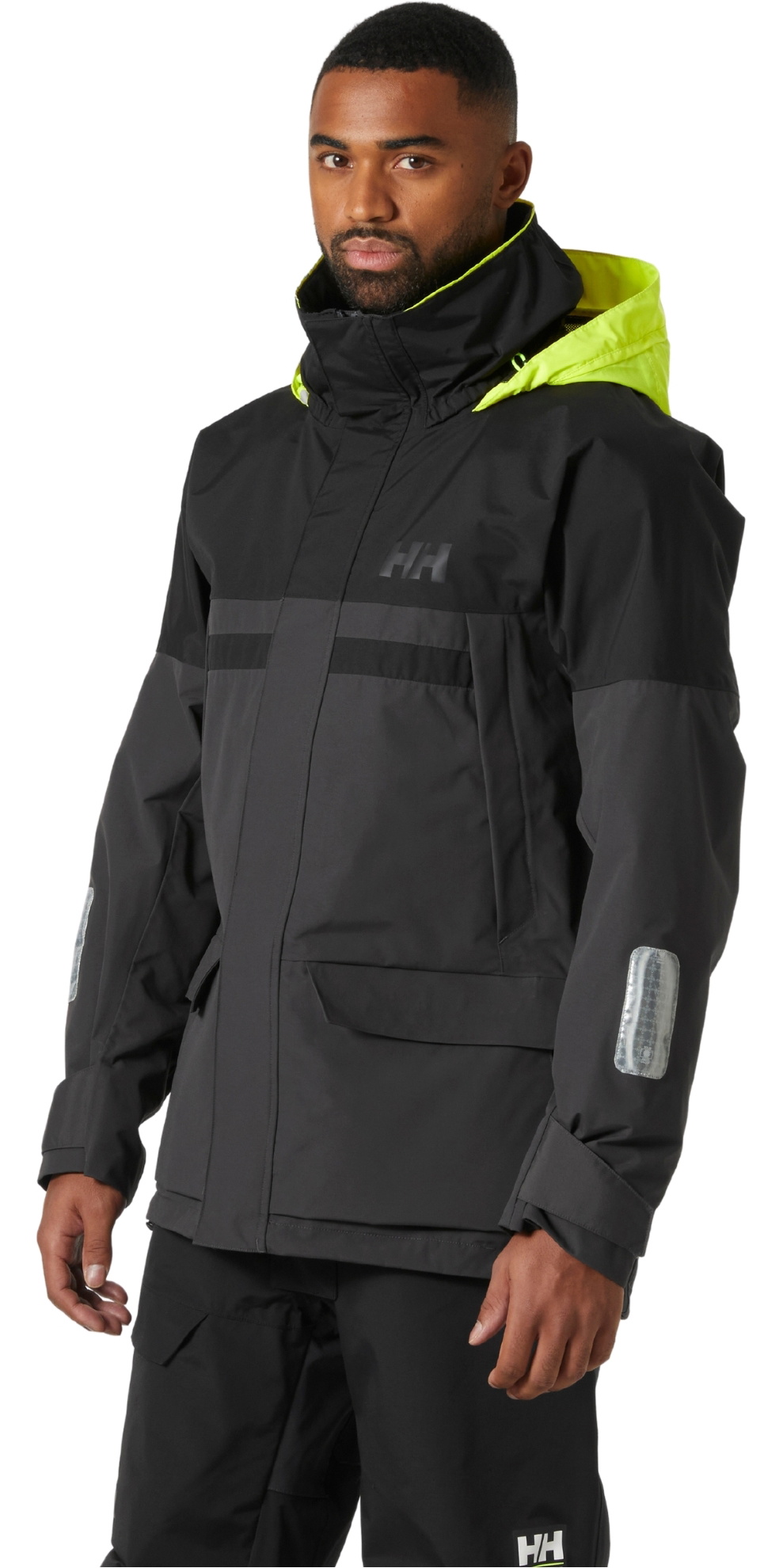 2025 Helly Hansen Mens Pier 4 0 Jacket 34484 - Ebony - Sailing